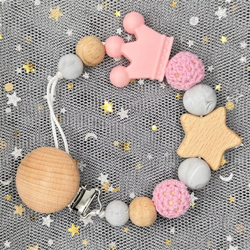 Custom pacifier clip