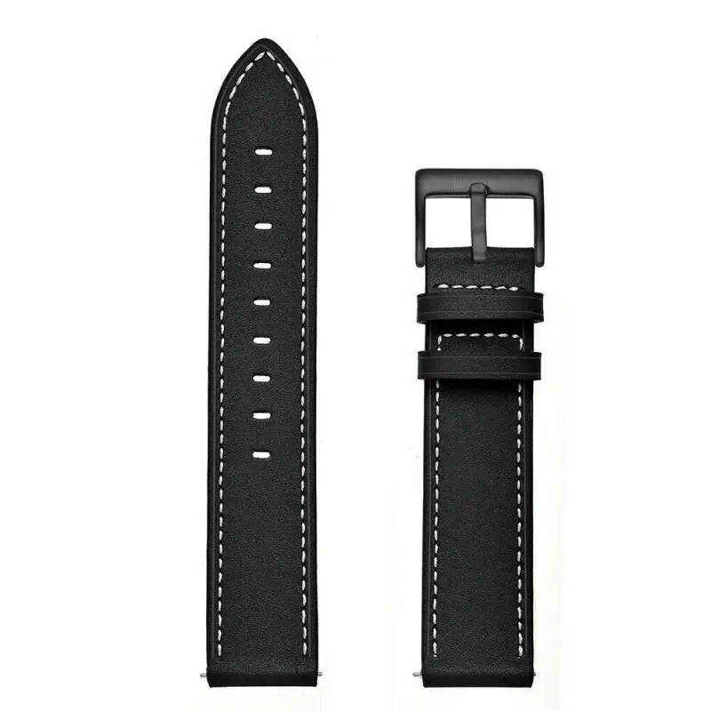 Elegant 22mm Leather Watch Strap - Premium Replacement Band