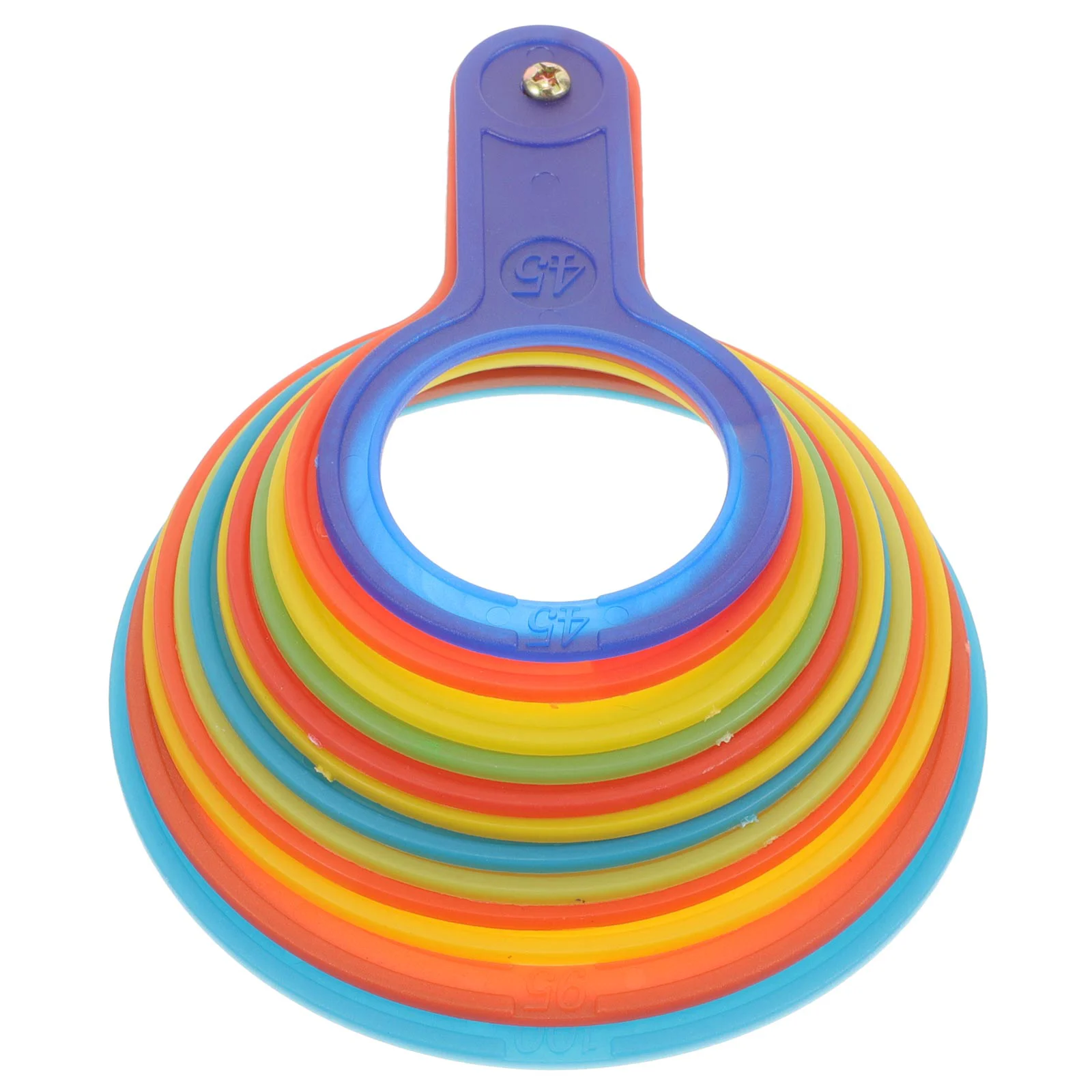 

Measuring Circle Fruit Measurer Fruitful Plastic Fruits Measurement Lap Diameter Tool