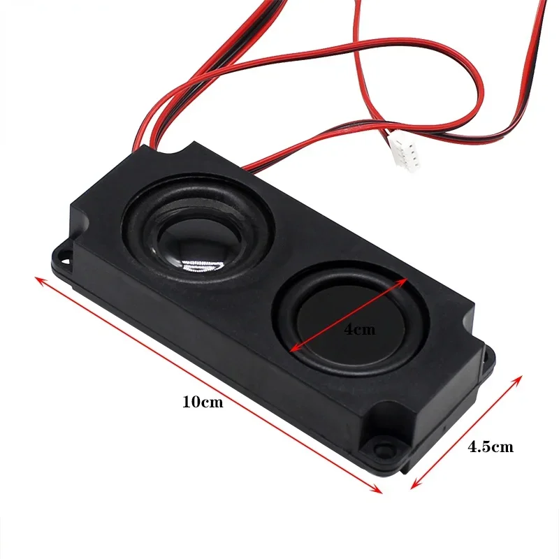 SOTAMIA 2Pcs 10045 Multimedia Bass Speakers 8 Ohm 5W Passive Sound Box Cavity Speaker Audio Loudspeaker LCD TV Speaker 100*45MM 4