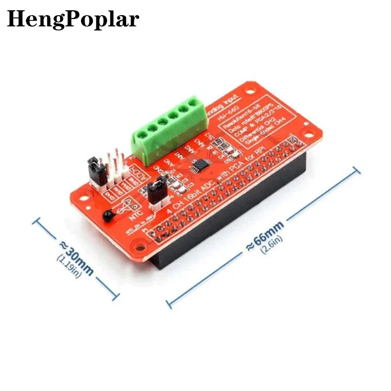 Modulo Ads1115-Adc Per Raspberry Pi 3 / 2 / B + Nk-Shopping