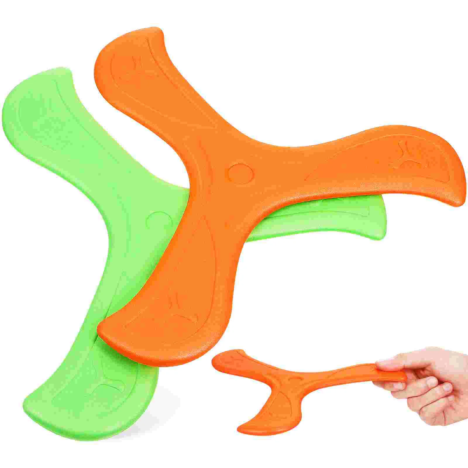 2Pcs Children Returning Boomerangs Outdoor Super Boomerang Sports Game Toy 2pcs free license mini walkie talkie leixen vv 118 children toy woki toki 0 5w frs small two way radio restaurant