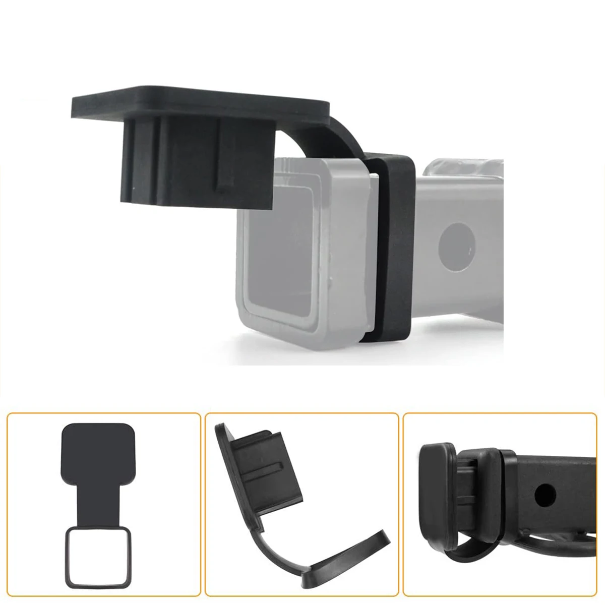 2 Inch Trailer Tow Hitch Cover Plug Caps Rubber For Ford Explorer Ranger F-150 F-250 Explorer Toyota Nissan Jeep Accessories
