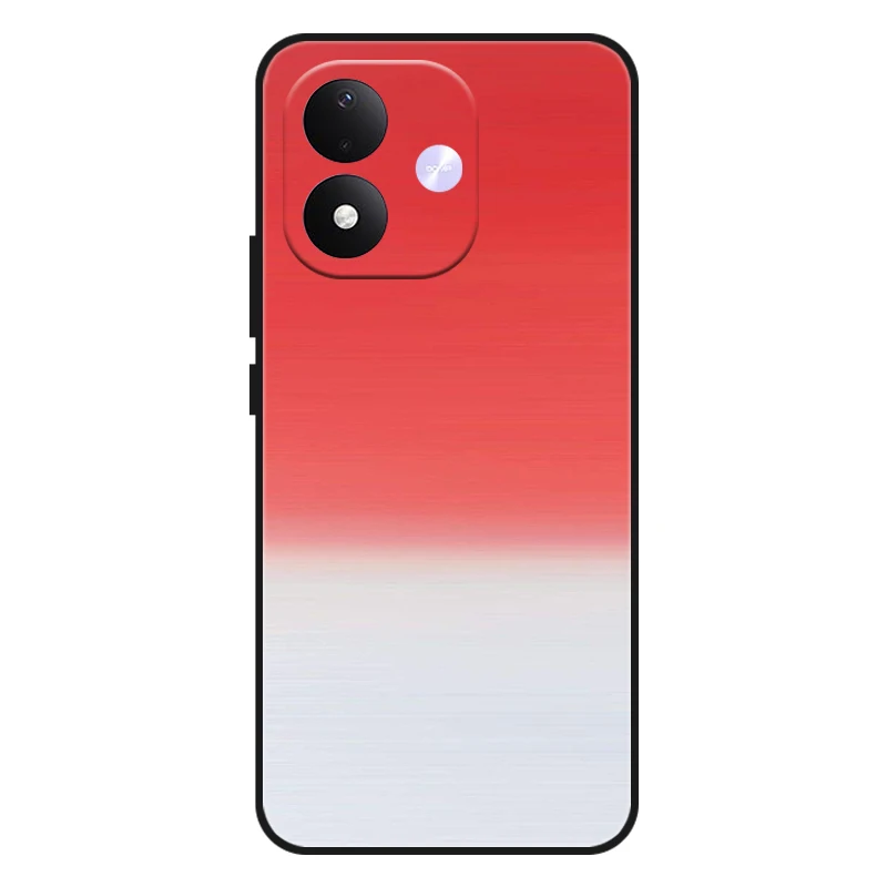 Gradient Designed Soft Silicone Phone Case - Stylish Back Cover