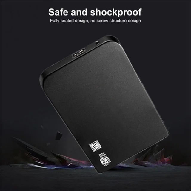 1~8PCS High-speed 1TB SSD Portable External Solid State Hard Drive USB3.0 Interface HDD Mobile Hard Drive For 2