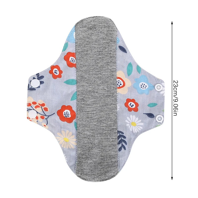 1PCS 18/23CM Anti-slip Graphene Antimicrobial Sanitary Pads Reusable Care Pads Breathable Maternity Menstrual For Women