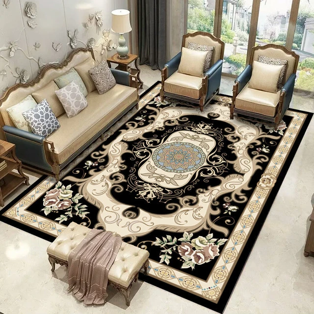 Alfombra moderna para decoración del hogar, tapete de salón lavable,  alfombras de área grande, alfombras de dormitorio, alfombrilla  antideslizante para entrada - AliExpress