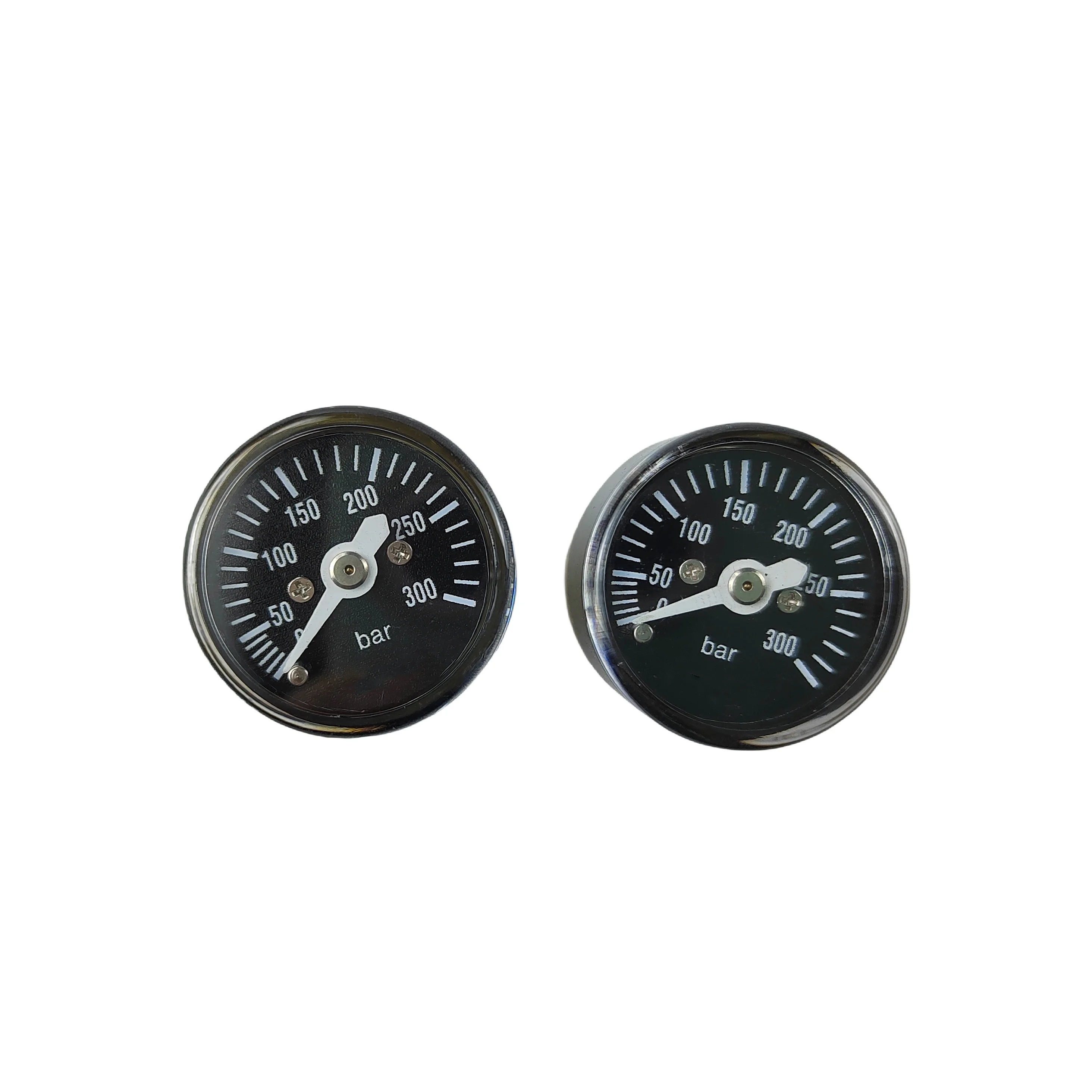 FX Accessories Precision Gauge High Pressure Manometer G1/8 Thread Pressure Gauge 300bar 25mm Diameter pressure gauge