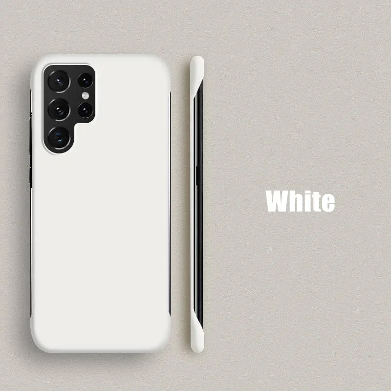 Ultra Slim Frameless Matte Hard Phone Cover