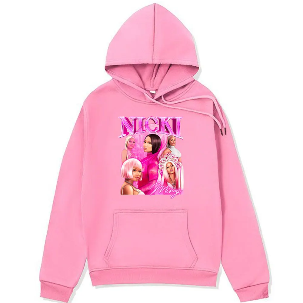 Nicki Minaj Pink Friday 2 Graphic Print Hoodie Male Autumn Winter Oversized Streetwear Sweatshirt Unisex Hip Hop Fashion Hoody