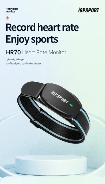 IGPSPORT HR70 心拍計アームバンド 心拍計 心拍センサー 65時間