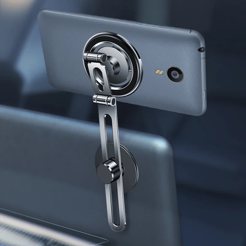 

Adjustable Stretch Car Phone Holder, Foldable Side Expansion Bracket, 360 Degree Rotating Aluminum Alloy for Electronic Screen
