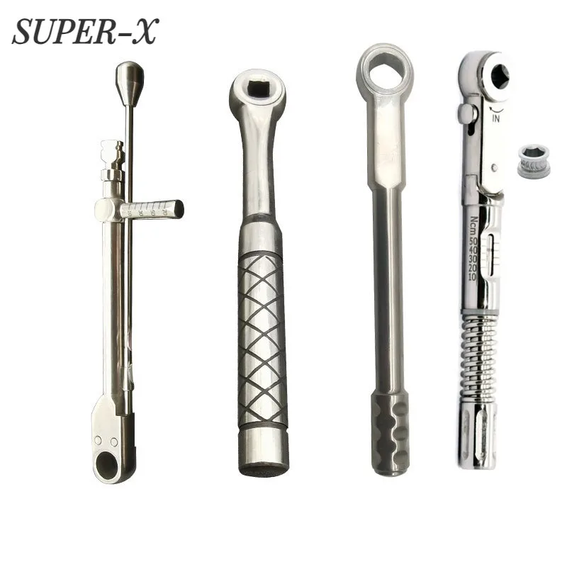 

Dental Implant Torque Ratchet Wrench Tool Dental Handpiece Repair Tool Dental Prosthetic 10-70NCM 10-50NCM