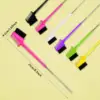 50pcs Hair Eyebrow Grooming Tool Double Sided Eyebrow Brush Comb Edge Control Brush Comb Hair Gel Smooth Styling Tool for women 5
