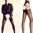 mens shiny pantyhose