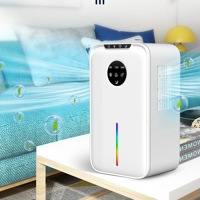 New Dehumidifier Household Semiconductor Dehumidifier Indoor Bedroom Mute Small Dehumidifier Moisture Absorption Artifact