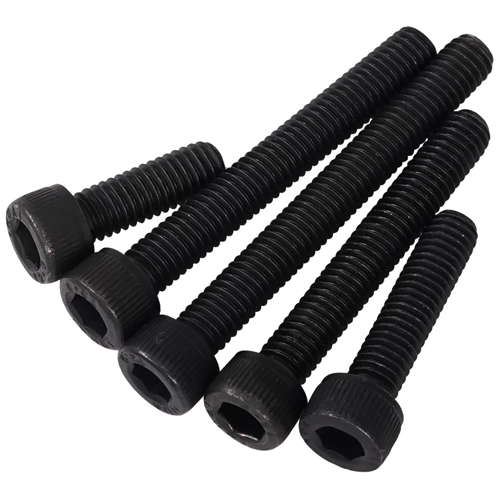 Countersunk Hex Alloy Steel Bolts10.9 Grade Hexagon Socket Cap Button Head Machine Grade 12.9 Screws Nuts Kit Bolt Set M3 M4 M5