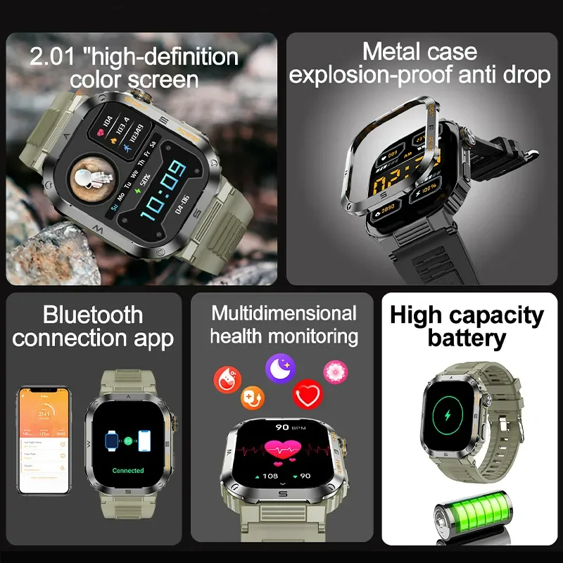 2025 �߰��� ���� ����Ʈ �ð� ���� ��Ʈ�Ͻ� �ð� IP68 ��� HD ��ũ�� AI ���� �������� ��ȭ Smartwatch For �ȵ���̵� IOS