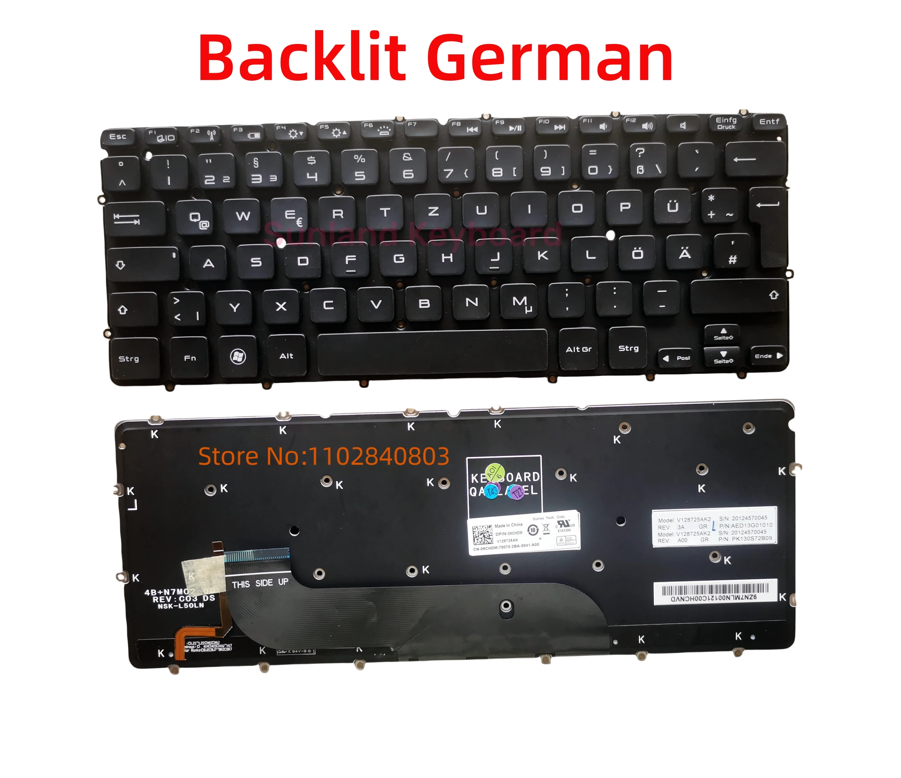 NEW French FR German GR Nordic Turkey Japanese JP Spain SP UK For DELL XPS 13 9333 L321X L322X CN-0KJX72 Keyboard Backlit