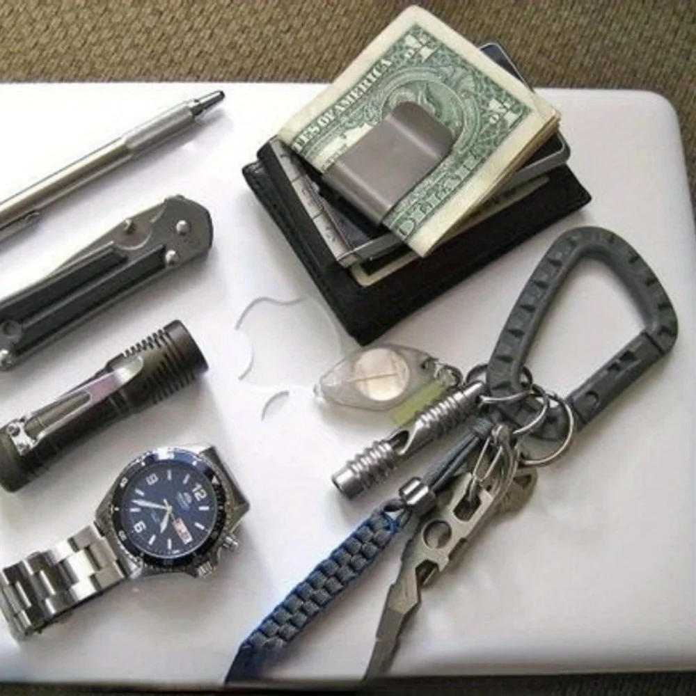 5Pcs/set Backpack Buckle Fast Tactical Carabiner Plastic Hook D Shape EDC Gear For Outdoor Camping