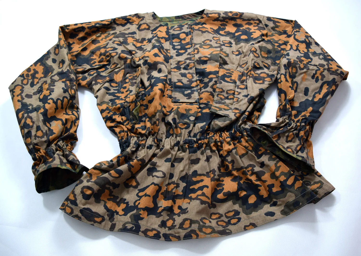 Tactical Suit Combat Uniform COSPLAY Reversible Camouflage Clothing German Elite M40 OAK SMOCK