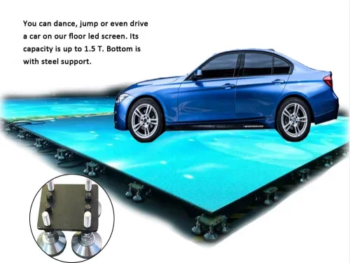 Technology Intelligent Indoor Outdoor Interactive Led Dance Floor Screen Night DJ Disco Club Magnetic Led Dance Floor