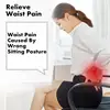 Orthopedic Chair Back Cushion Memory Foam Car Seat Office Sofa  Waist Lumbar Side Support Pillow Spine Coccyx Protect 3