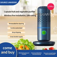 Capsule Vorm Fruit Groente Wasmachine Portable Draadloze Fruit Luchtreiniger Huishoudelijke Voedsel Cleaner Machine 1