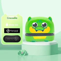 Personalized Waterproof Name Stamp (Crocodile white)