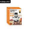 Houselin Meat Grinder, 800W Stainless Steel Meat Grinder Electric, Gear Adjustable, Button Type, Perfect for Frequent Use 3