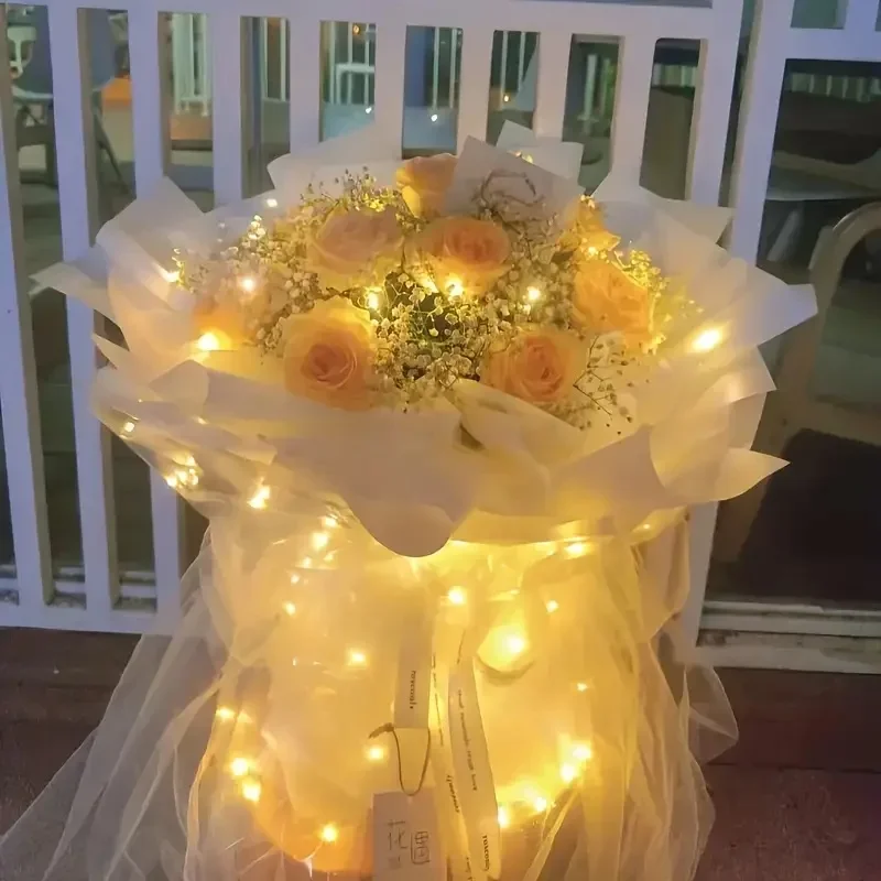 Outdoor Battery Fairy Lights LED Copper Wire String Lights with 8 Modes - IP65 for Garden, Patio, Tree, Yard & Party Decor