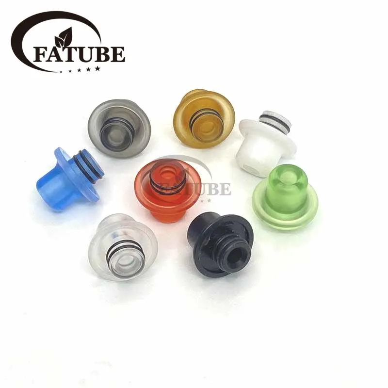 

1Pcs Heat Resistance 510 Mtl Drip Tip PE for 8 Colors