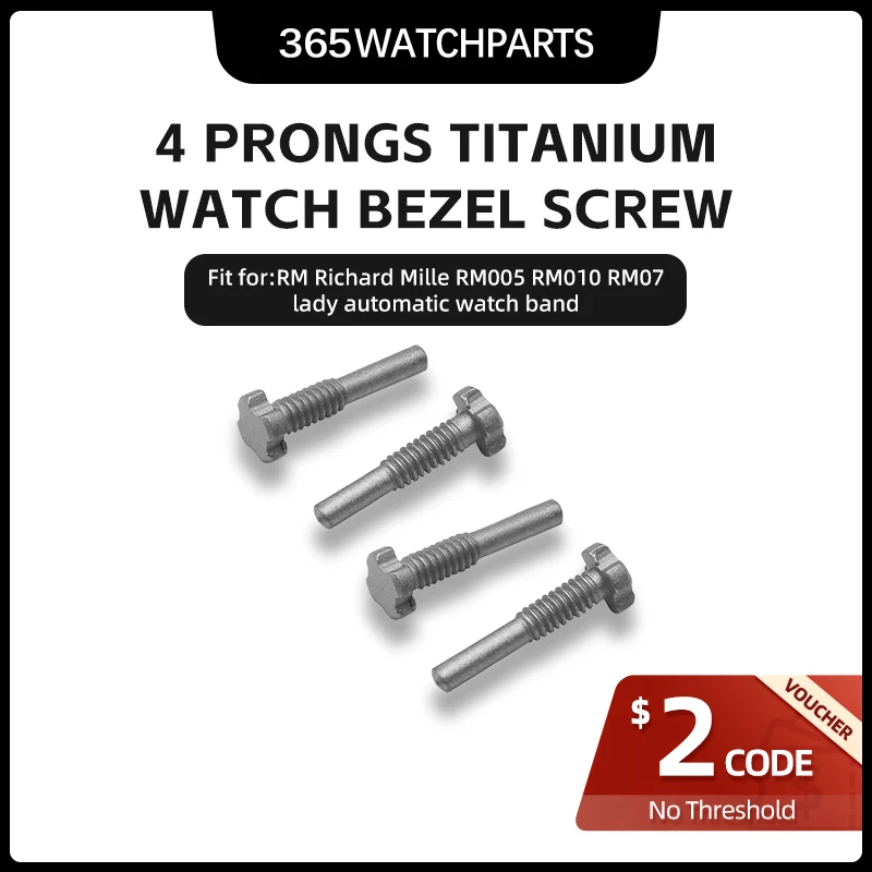 Viti Per Cinturini Per Orologi A 4 Punte Viti In Titanio Per Cinturini Per Orologi Meccanici Da Donna Per Rm Richard Mille Mill Rm005 Rm010 Rm07