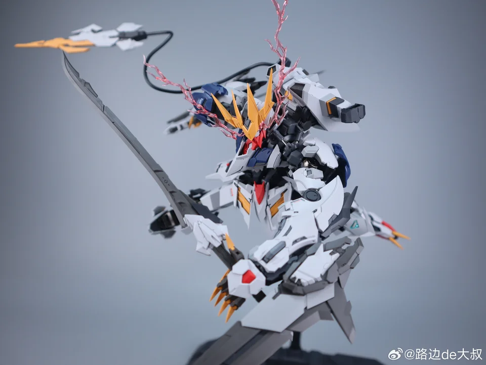 ウルフモデル MG 1/100 バルバトス ルプスレックス 合金スケルトン GK