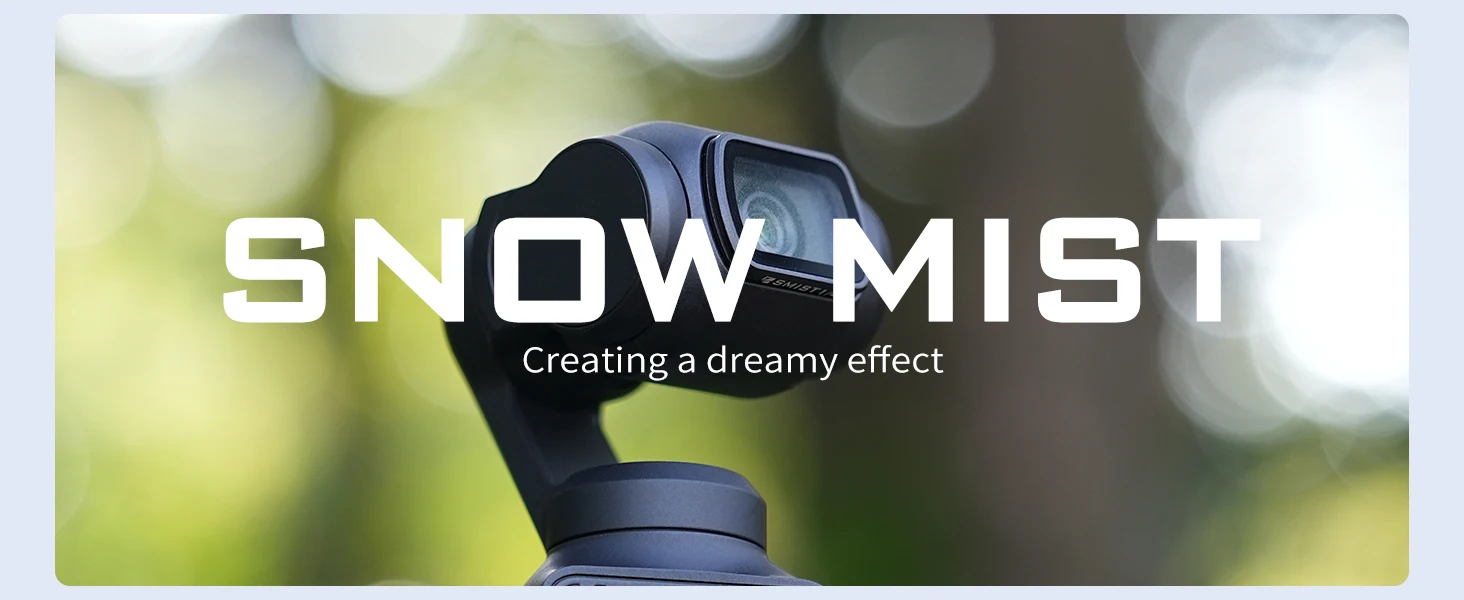 Snow Mist 1/4 Filter for Osmo Pocket 3 - Improving Outdoor Video Quality with Ge
