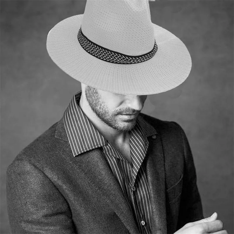Summer Outdoor Men Sun Protection And Sunshade Hat Breathable Cool Hat Fishing Straw Fisherman sun hats sun hat fisherman hat sunscreen hats