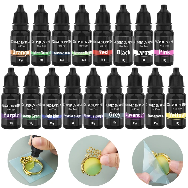 Résine UV Phosphorescente 17 Ml Green Stuff World – Bleu, Durcit Au Soleil, Effet Magique
