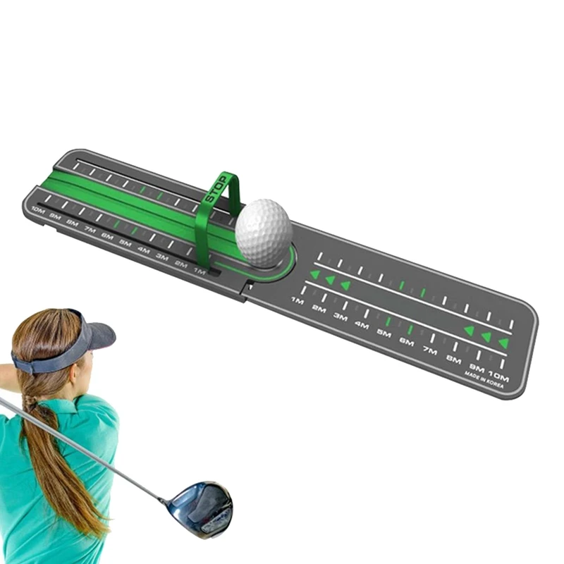 

1 Piece Golf Precision Distance Putting Drill Golf Training Putters Golf Trainer Aid