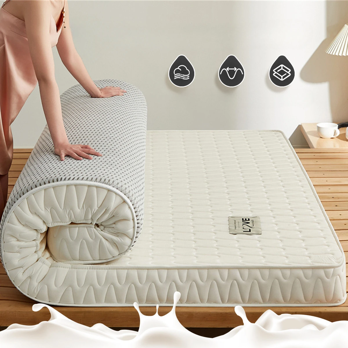 Keep Foam Mattress Topper Sliding  Mainstays 1.5 Inch Memory Foam Mattress  Topper - Mattress Toppers - Aliexpress