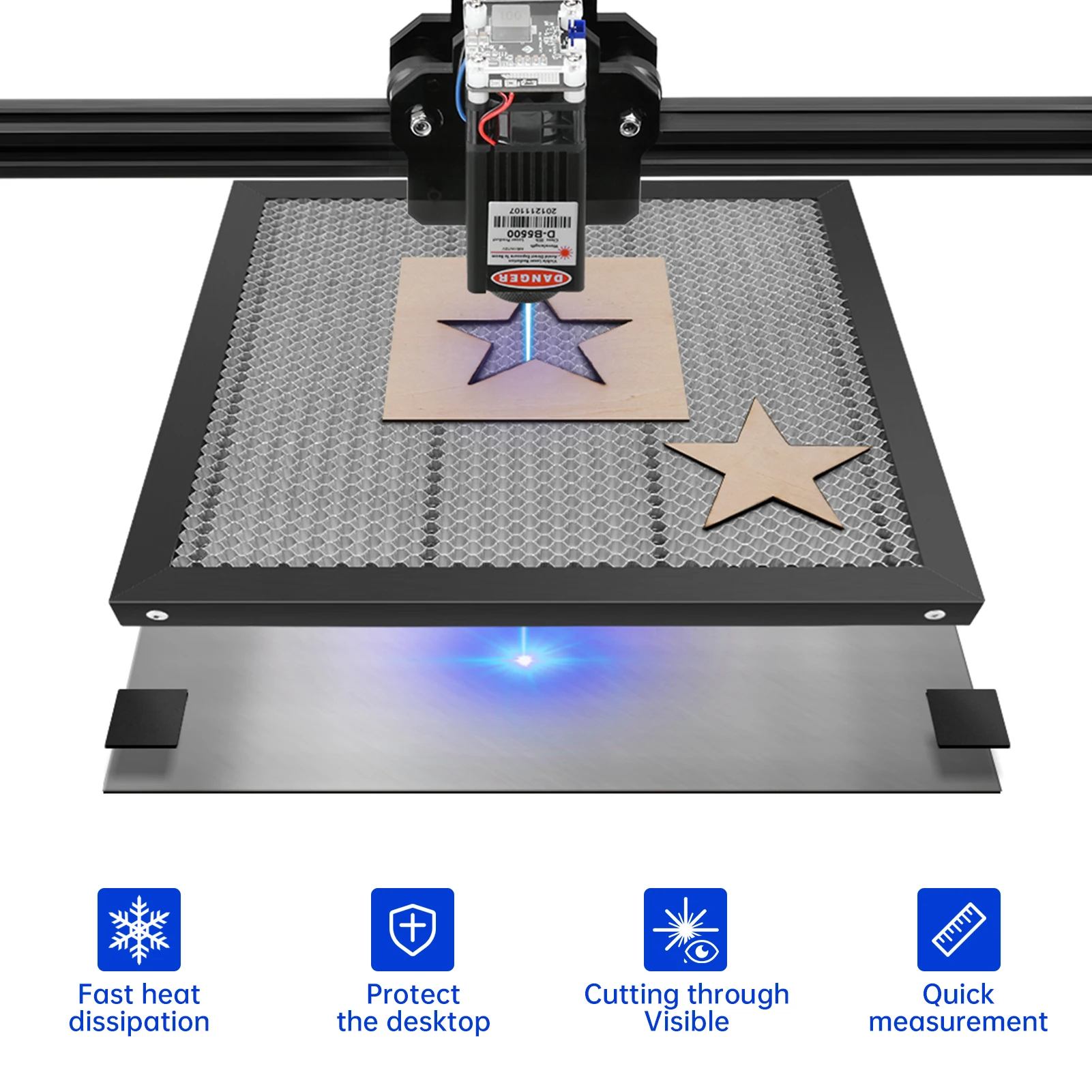 Laser Engraver Honeycomb Board Laser Honeycomb Working Table 400x400  430x400 300x300mm For CO2 Laser Engraving Cutting Machine