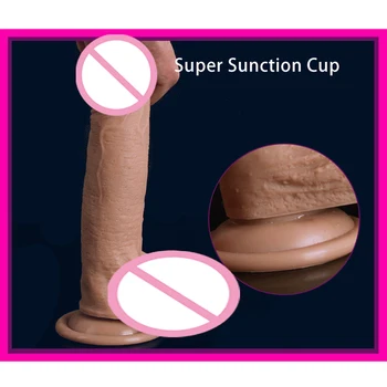 Big Soft Dildo Realistic Suction Cup Penis Lesbian Strapon Dick Huge Sexy Silicone Dildos For Women Gay Dildio Adult Sex Toys 4