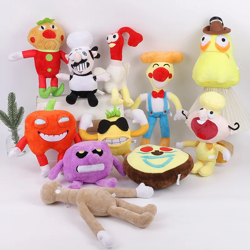  Pizza Tower Plush Toys, 8 Peppino Plush Toys for Game