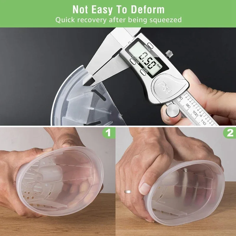 Self-Watering Pots That Open Top & Bottom — 5 Pcs