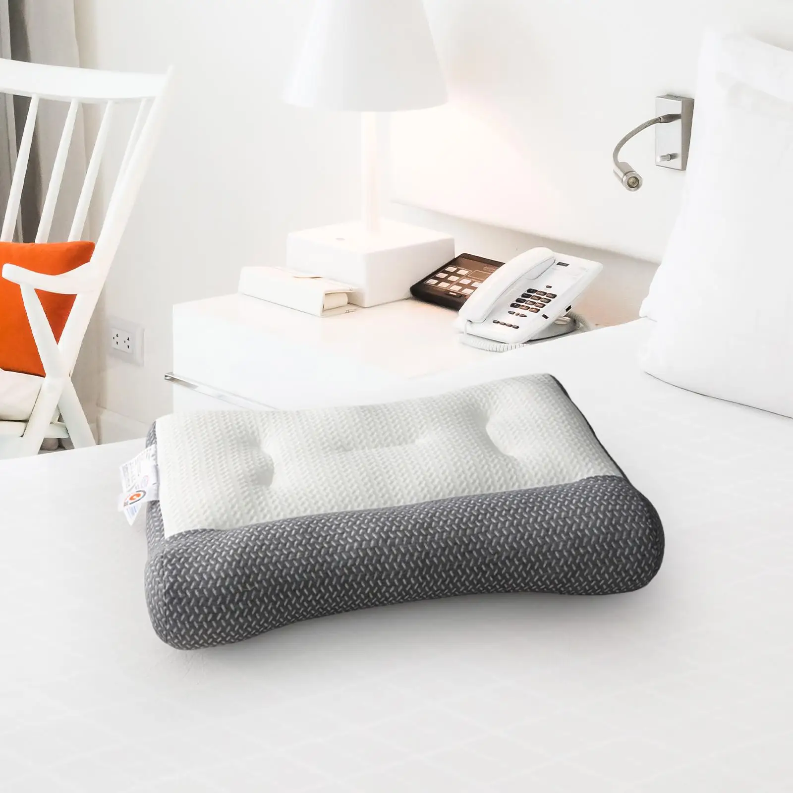 

Cervical Neck Pillow Neck Support Pillow for Side Sleeper Relaxation Bedroom