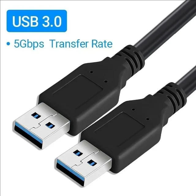 High-Speed USB 3.0 Male-to-Male Extension Cable for Enhanced Data Transmission