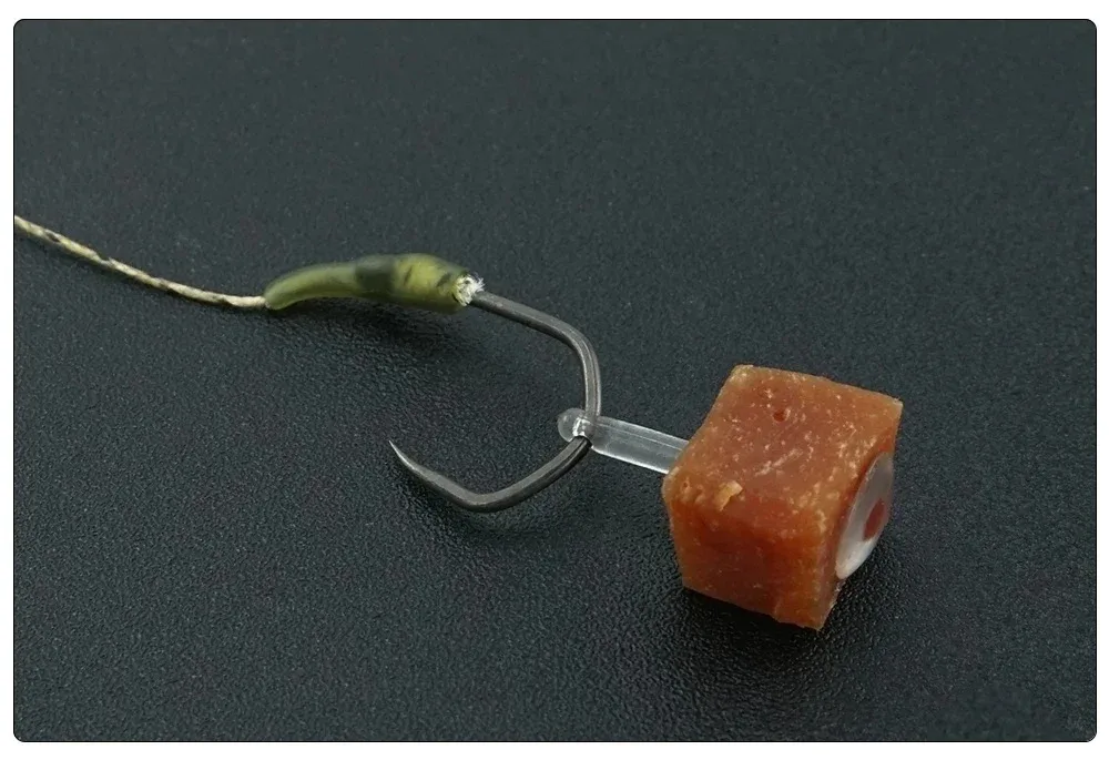 Description Picture 6 of itemBait Stops S L Hook Bait Accessories T Shape Clear Luncheon Meat Bait Stops Fishing Terminal Tackle Carp Fishing
