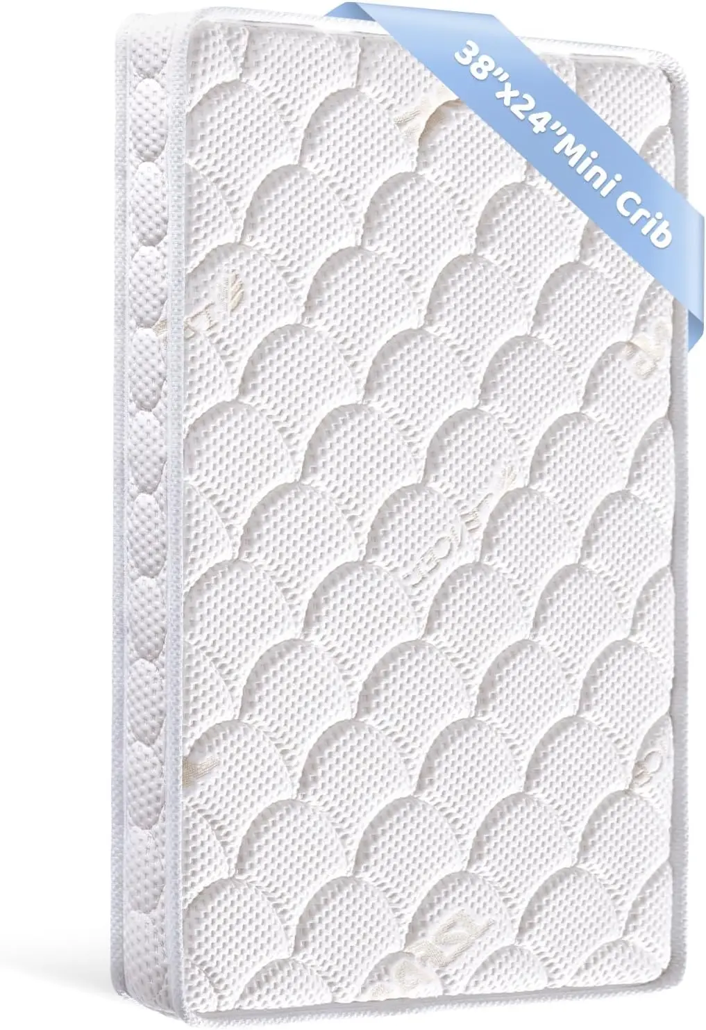 38x24 Inch Mini Crib Mattress-Dual-Sided Firm Support, Breathable Foam, Quiet & Odorless