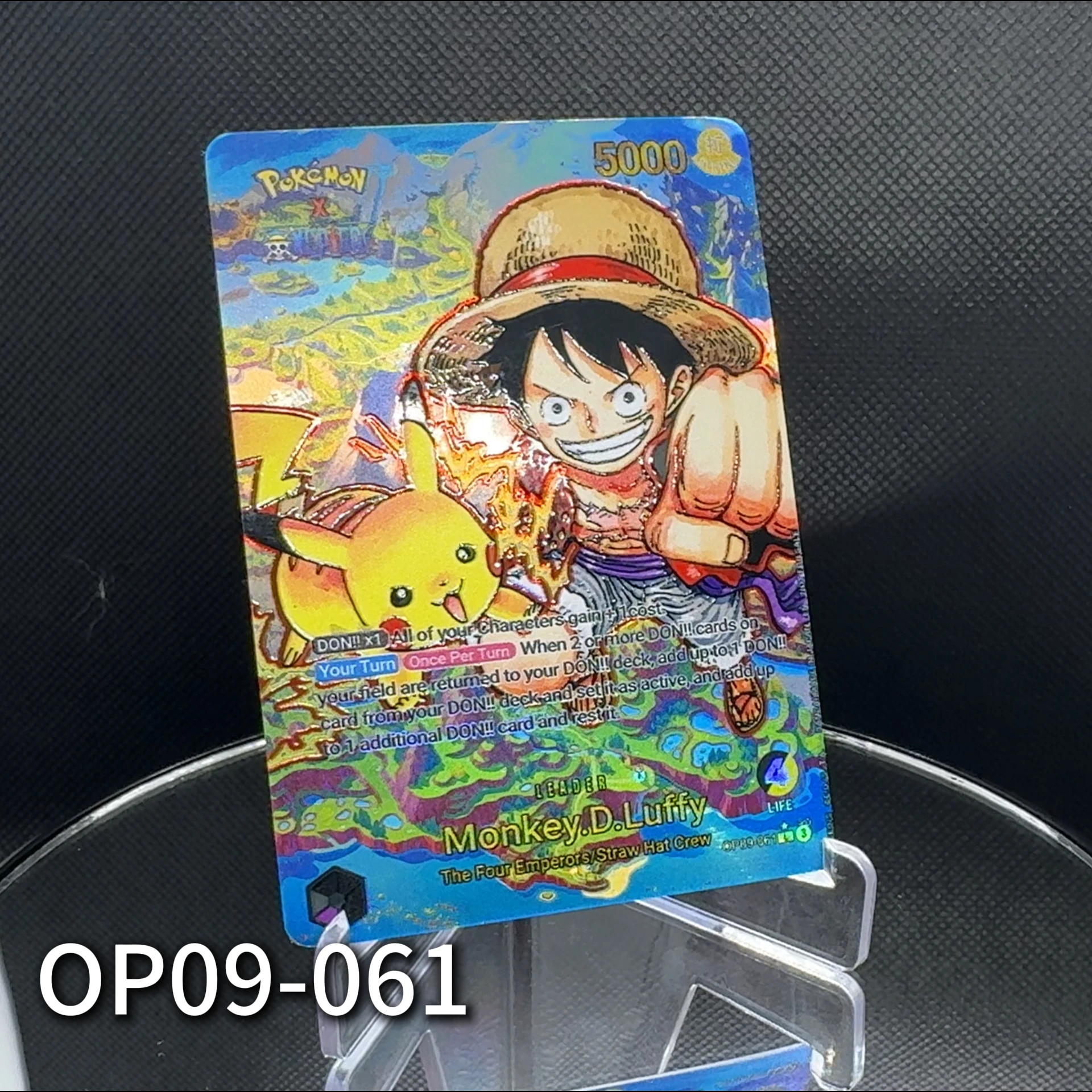 LUFFY's コンプ OP11-118] Monkey.D.Luffy SEC〈Parallel〉