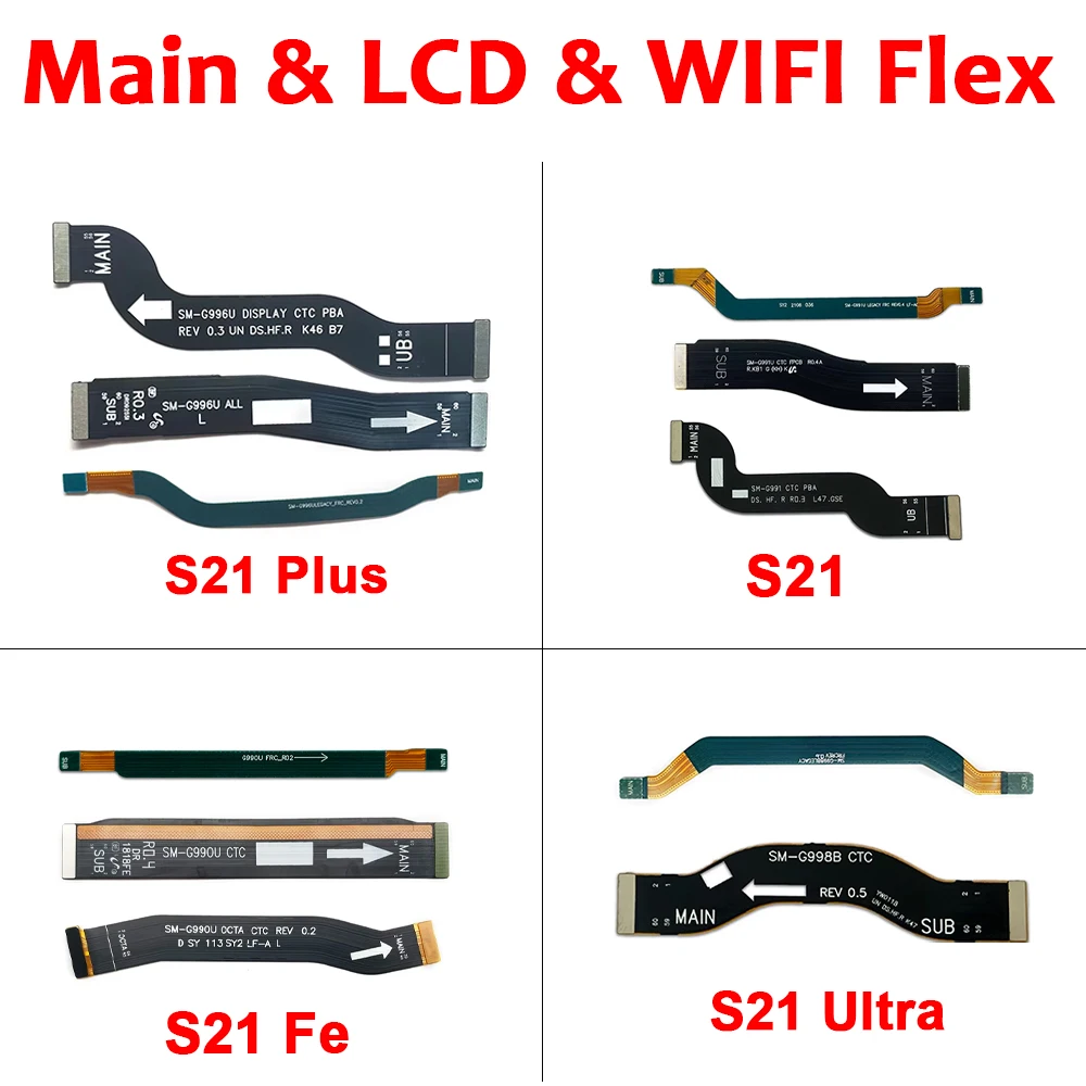 Enhanced LCD Screen Display Flex Cable with Integrated WI-FI Antenna for Improved Connectivity