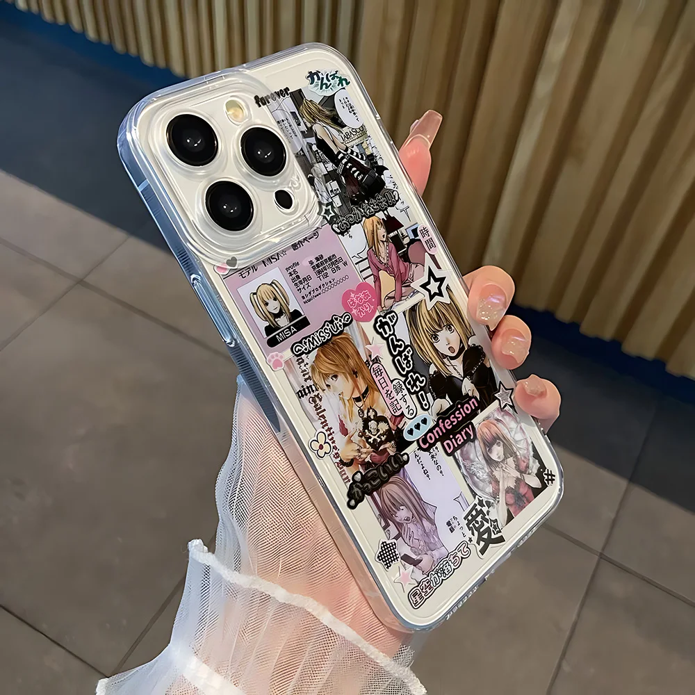 Luxury Death Note Misa Phone Case – Premium Soft TPU Cover